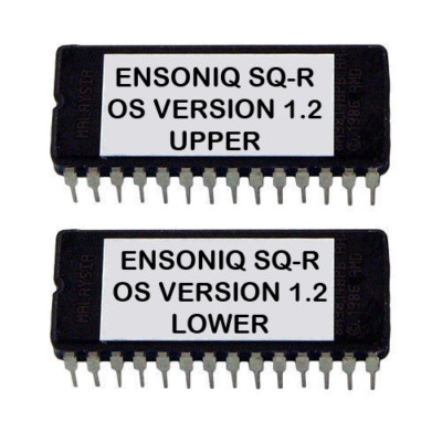 Ensoniq Sq-R Eprom Firmware Upgrade Latest OS Version 1.02 SQR