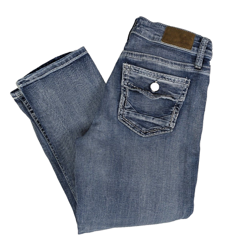 Womens DAYTRIP Virgo Capri Jeans Size 29 Mid Rise Stretch DBK3309
