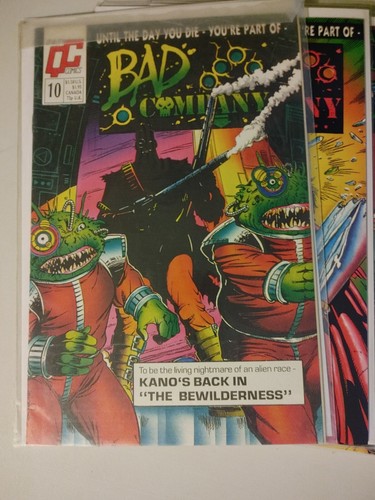 Bad Company #3,8,10-15 Quality Comics 1988 (C8) - Picture 4 of 9