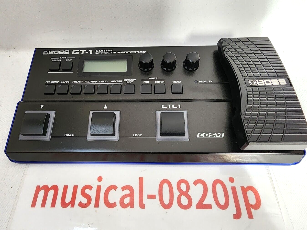 音楽/芸能 BOSS - GT-1 Amazon.com: BOSS GT-1 Compact Guitar Effects Processor