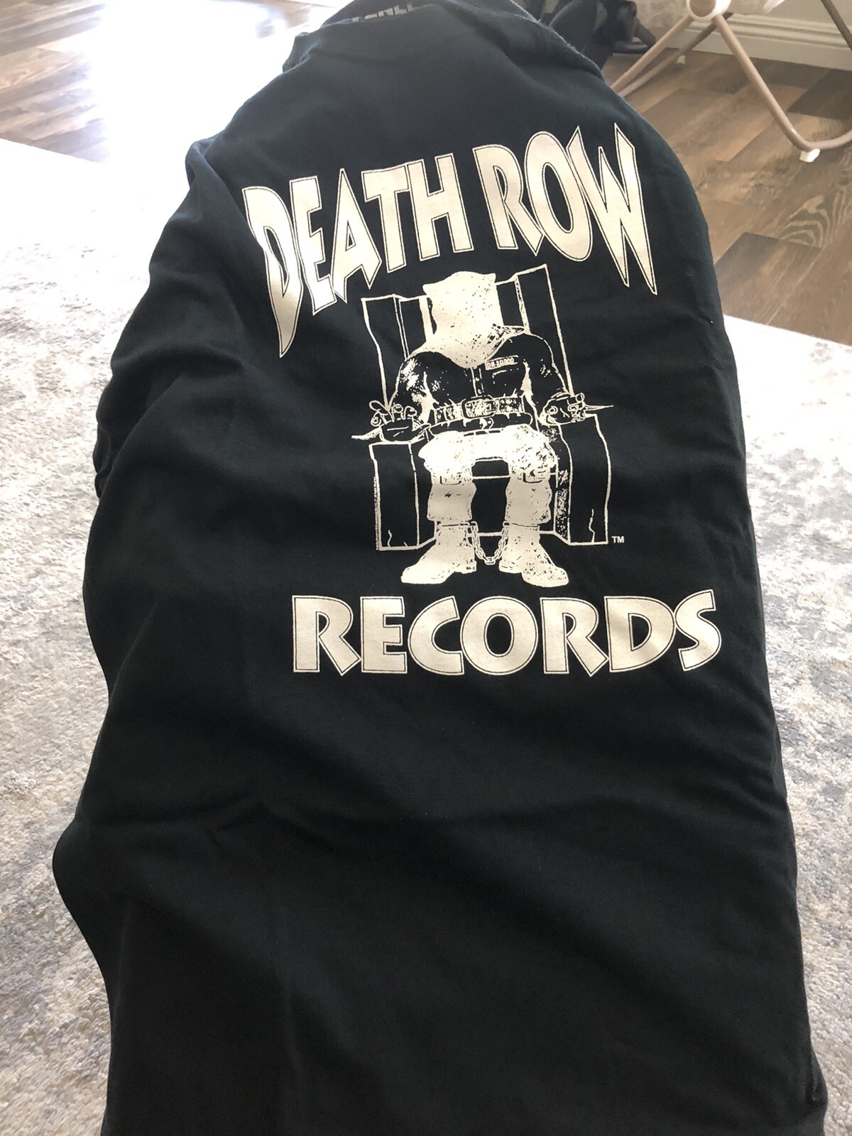 FILA T shirt uomo Death Row Records nera XL