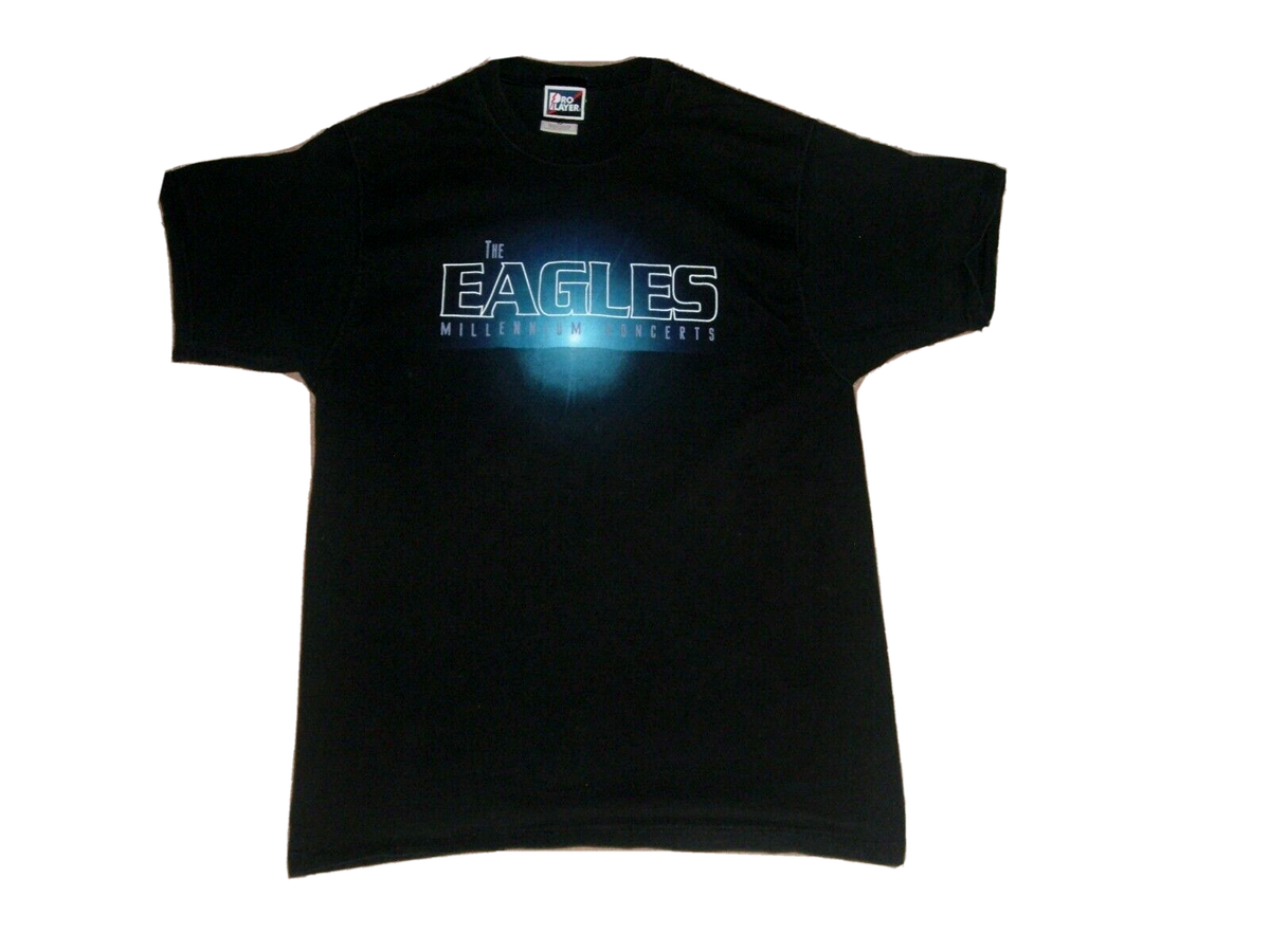 The Eagles Band The Millennium Concert Tour 2-sided T-Shirt RARE