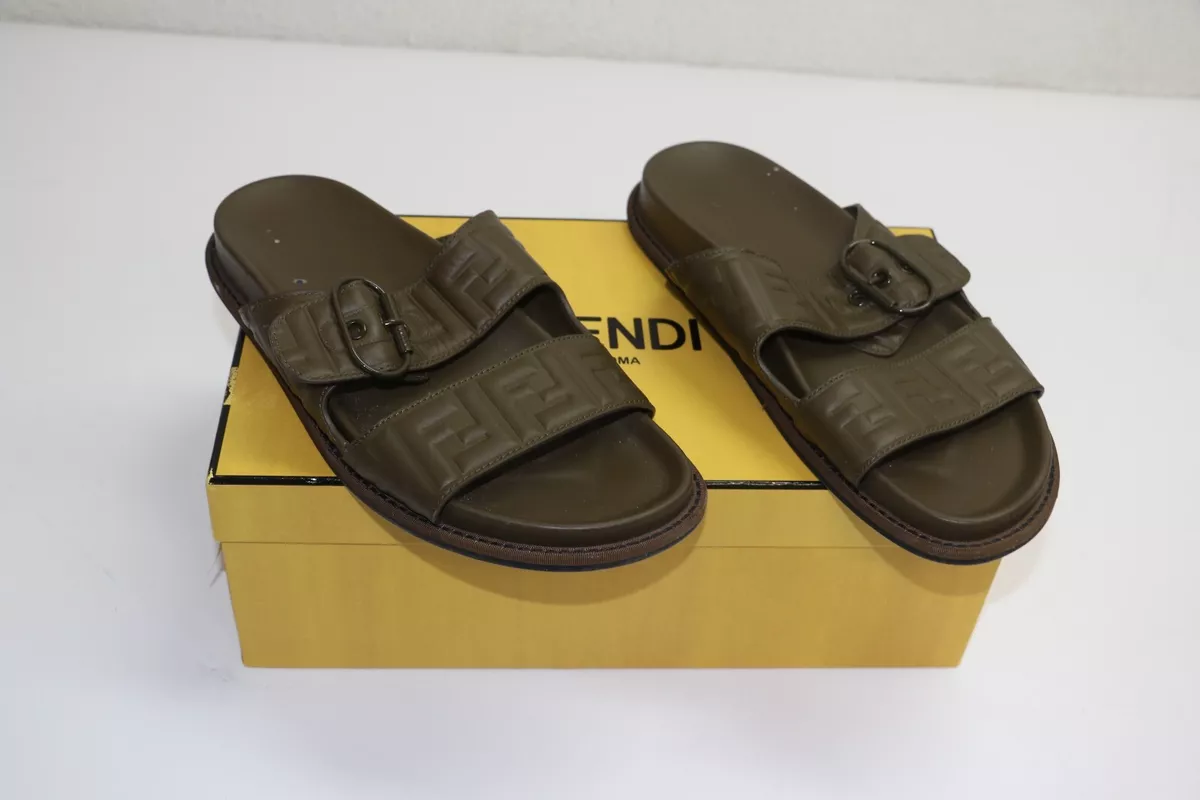 Fendi Fendigraphy Leather Sandals | Designer code: 8X8289AI1R | Luxury  Fashion Eshop | Miamaia.com – Mia Maia