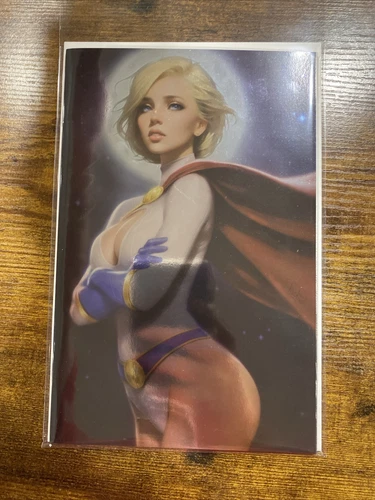 POWER GIRL: SPECIAL #1 * NM+ * WILL JACK SDCC FOIL VIRGIN VARIANT LTD To 1000 🔥