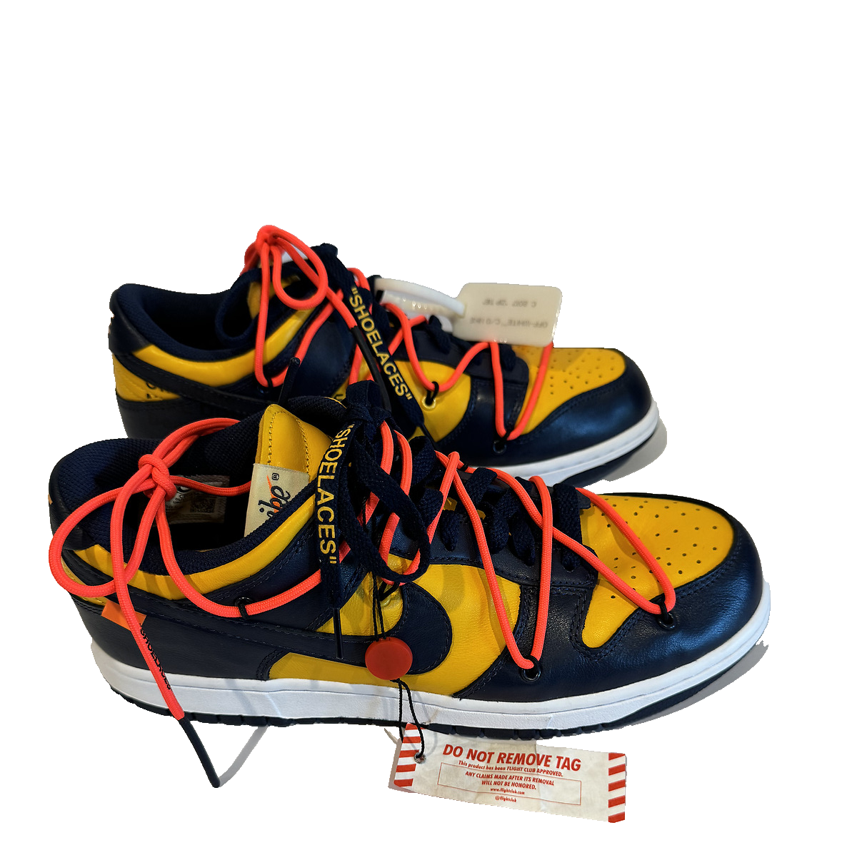 OFF WHITE X NIKE Taglia 9.5 Nike Dunk Low x OFF WHITE University G 2019