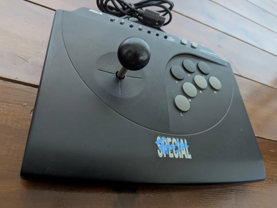 Ascii Japanese Super Nintendo Snes Fighter Stick Special Arcade Stick - Image 3 of 4