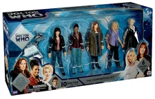 DOCTOR WHO 10th (David Tennant) COMPANIONS Action Figure Set of 6 - New in Box
