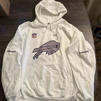 #ad #ad Nike Buffalo Bills 2025 Rivalries White Hoodie Men’s Xl Nike Logo Gildan Made $32.99