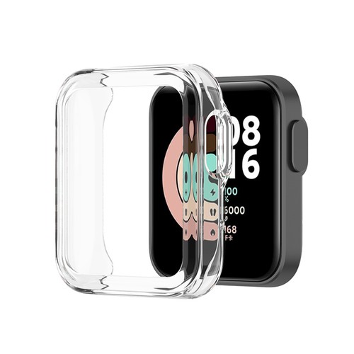 TPU Watch Case Protective Cover Shell For Xiaomi Mi Watch Lite/Redmi Watch C - Afbeelding 2 van 13