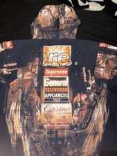 Supreme x the north face taped seam shell jac...
