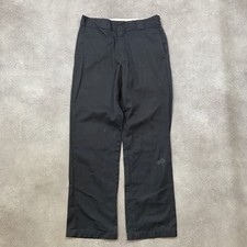 Dickies 874 Trousers Mens 32" Straight Fit Workwear Pants, Black