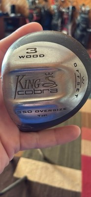 LH KING COBRA 3 WOOD GOLF CLUB OFFSET 350 Oversize Tip Club Lightweight Med