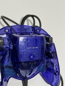 Nyko Dream Master Sega Dreamcast Controller Transparent Purple Tested Working