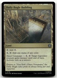 Daily Bugle Building 179 Marvel's Spider-Man Foil Uncommon