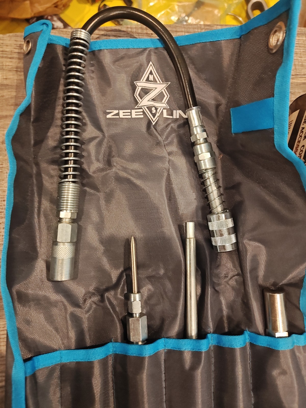 Zee Line tools 5 piece quick connect grease gun fittings Accessory kit Model 660