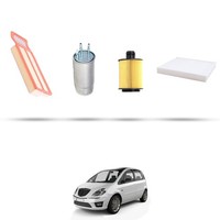 Hoffcar Wartungskit - 4 Filter FüR Lancia Musa 1.3 Mjtd 70Kw 2009
