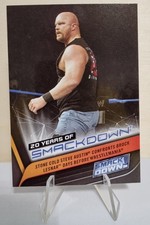 2019 Topps WWE SmackDown 20 Years of Smackdown #SD-15 Stone Cold Steve Austin