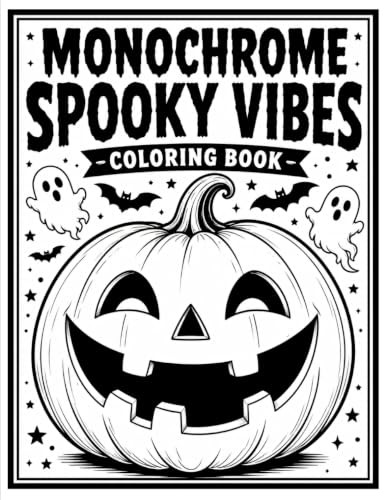 Halloween Malbuch FüR Erwachsene, 50 Designs, Geister, Hexen, KüRbisse-image