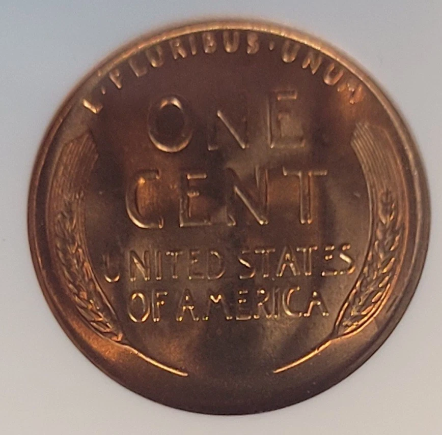 1955-S Lincoln Wheat Cent NGC MS-67 RD Gem Brilliant Uncirculated MS67 RED BU - Image 3 of 4