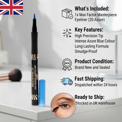 Masterpiece 1ml High Precision Liquid Eyeliner - mühelos kräftig & elegant Looks