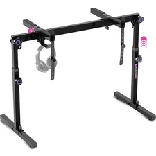 Liquid Stands Table Style Foldable Piano Keyboard Stand 54-88 Key   Heavy-Duty M