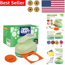 Crafting 1/2 Inch Circle Punch for Scrapbook, Cards, Paper Arts