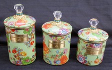 マッケンジーチャイルズ☆ガラスキャニスター MacKenzie-Childs | Ceramics, dinnerware, and home decor