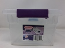 Sterilite 17511712 6 Quart Clearview Latch St...