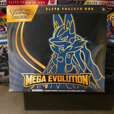 Pokémon TCG Mega Evolution Elite Trainer Box - Sealed  Fast Shipping  
