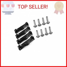 DGZZI CPU Fan Retainer Bracket 4PCS Black CPU Fan Support Bracket for AM4