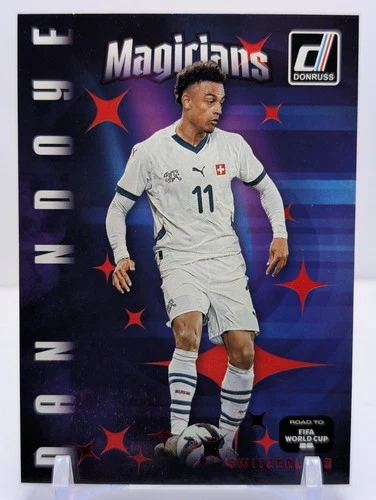 Dan Ndoye 2025 Donruss Dan Ndoye Red