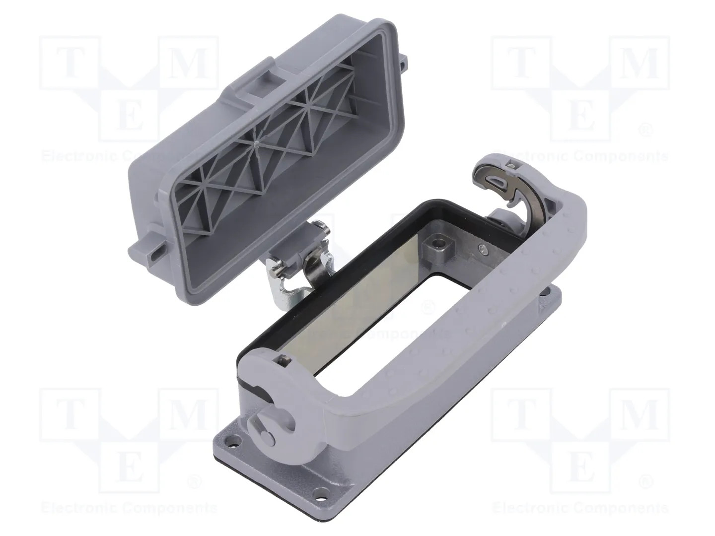 Enclosure for connectors: HDC; size 16; Locking: with latch