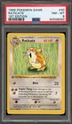 Pokemon Raticate 40/102 Base Set Shadowless 1st Edition PSA 8