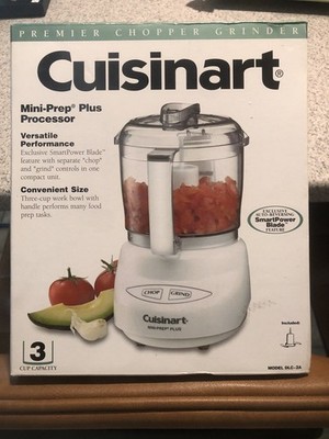 Cuisinart Mini Prep Plus 3-Cup Food Processor - White - DLC-2A NEW IN BOX