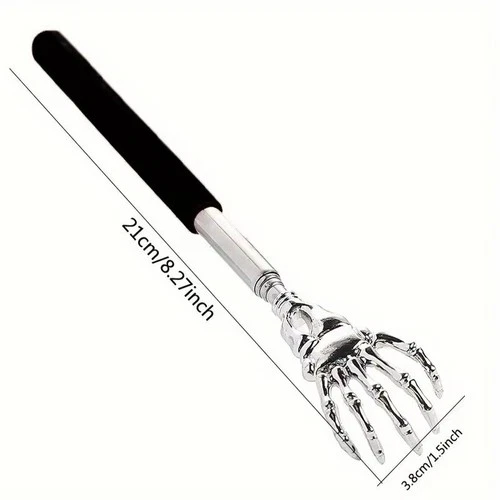 Extendable Back Scratcher Metal Claw Telescoping Backscratcher Massager Extend - Picture 2 of 6