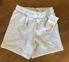 Primark Baby Grey Shorts - Size 3-6 Months - Brand New with Tags