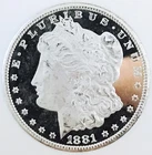 1881 CC MORGAN DOLLAR! NICEST DMPL WEVE SEEN! GEMBU+++ UDM UDM**WOW NR #64487