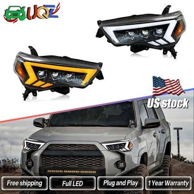 6-Len Projector LED Headlights For Toyota 4Runner 2014-2024 W/Start-up Animation