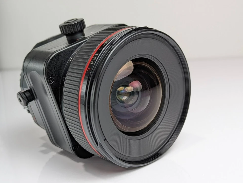 Lente Canon TS-E 24 mm f/3,5 L cambio de inclinación MF [como nueva] envío rápido desde Japón Foto 2 de 4