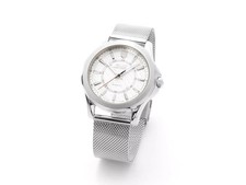 OROLOGIO CESARE PACIOTTI 4US Tomas Uomo In Acciaio Argento Maglia Milano T4LS349