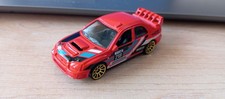 HOT WHEELS - SUBARU IMPREZA RED LOOSE 1/64 *NUOVO*