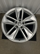 (1) 2017 2018 Audi Q3 FACTORY OEM 18" x 7" 10 Spoke SILVER Wheel Rim W/ Cap