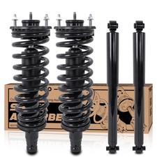 171341 37241 Front and Rear Struts Complete Assembly Shocks Absorbers Compati...