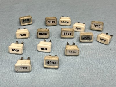 15ea.  MSD RPM chips for ignition box, NHRA, IHRA, Nascar, Hot Rod