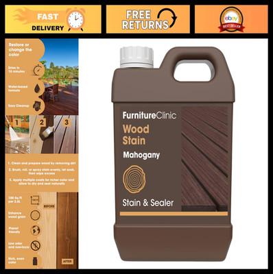 Water-Based Wood Stain - Fast Drying, Low Odor, Non-Toxic - Multiple Finishes fo