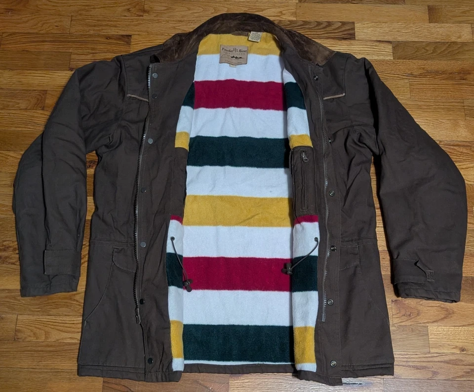 Abrigo ajustado Powder River Outfitter Panhandle - XL para hombre - Chaqueta forrada con manta Foto 2 de 4