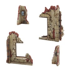 Conflict '47 Ruined Building Terrain Set, nuovo, 2026, Warlord Games Ruins