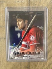 2019 Topps Stadium Club Shohei Ohtani Black Foil Rare SP #66