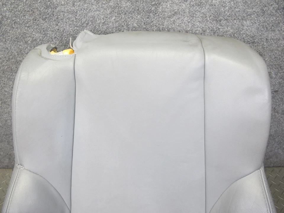 01-06 BMW E46 330ci CONVERTIBLE ASIENTO DEPORTIVO DELANTERO DERECHO SUPERIOR CUERO COJÍN OEM Foto 4 de 4