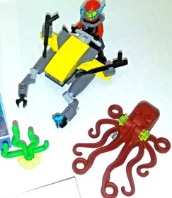 Lego City #60090 Octopus with Diver #24 Deep Sea Fun for Kids @ Christmas